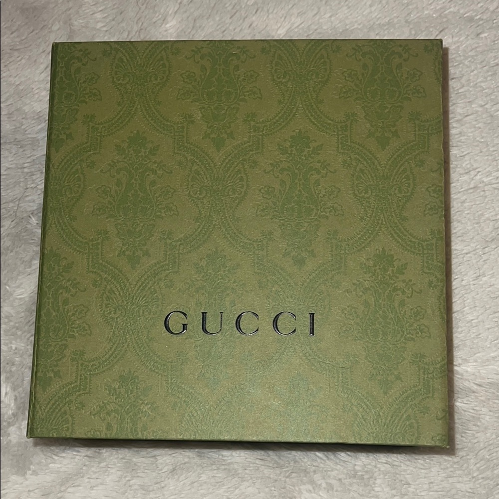 Gucci Green Patterned Magnetic Box